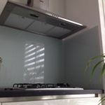 Glazen keukenwand colorbel