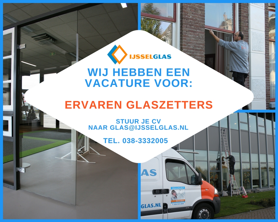 vacature glaszetter