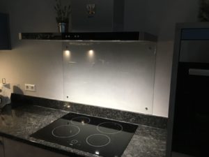 foto hardglas keuken