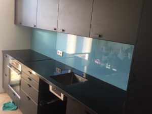 hardglas keuken